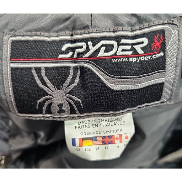 Spyder XT 2000mm Ski Pants Snowboard Snow Waterproof Spider Y2K YOUTH SZ 14 - Picture 13 of 16